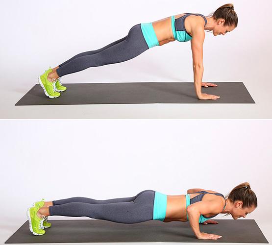 100 отжиманий в день за месяц. Результаты, фото до и после