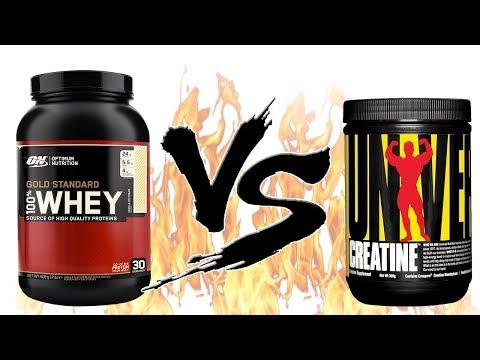 Что лучше креатин или протеин?