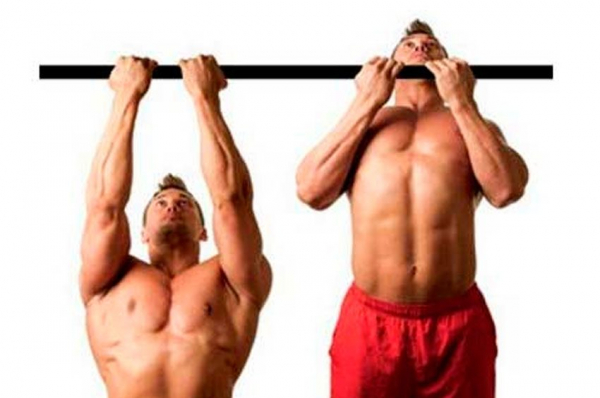 Подтягивания узким хватом