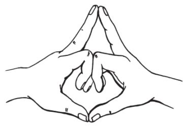 Как правильно делать Калешвара-мудру?