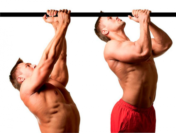 Подтягивания узким хватом