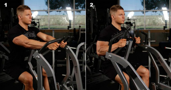 Рычажная тяга в тренажере Рычажная тяга в тренажере