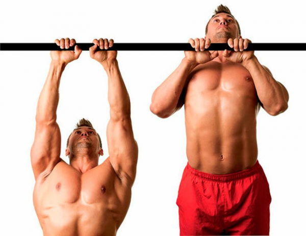 Подтягивания узким хватом